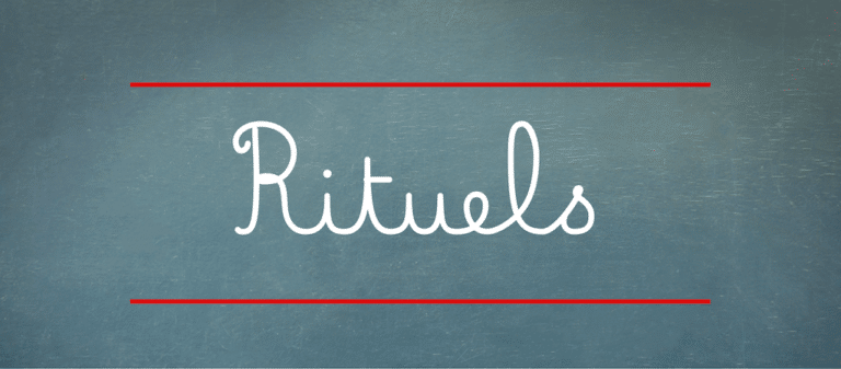 Rituels hebdomadaires et quotidiens #1 Présentation