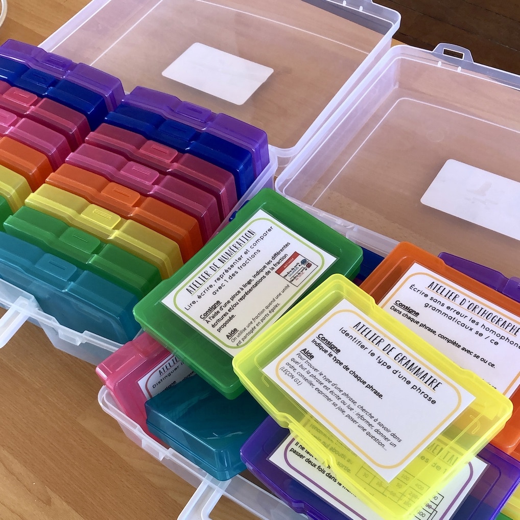 Comment ranger ses flashcards ou autres cartes d'atelier ? (Astuce